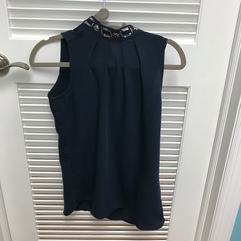 High neck tank top
